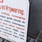 Bovag Emaille Bord, Aansprakelijk-Beperking En Vrijwaring🚘 thumbnail 5