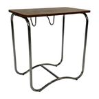 Vintage Art Deco / Bauhaus Stijl Bijzettafel Sidetable 60's thumbnail 18