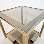 Belgo Chrom - De Wulf - Side Table - Hollywood Regency Stijl - 70S thumbnail 4