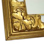 Grote Vintage Deknudt Spiegel Xl Hollywood Regency Jaren 70 Design thumbnail 8