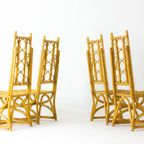 Tropical Ornate Bamboo Chairs thumbnail 5