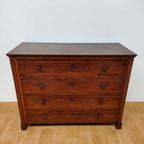 Vintage Antiek Landelijk Frans Dressoir Commode Ladekast 809 thumbnail 4