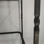 Brocante Metalen Tuin Trolly Serveerwagen Tuintafel Glasplaten thumbnail 6