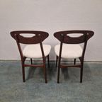 Nieuw Bekleed ! Deense Stoelen Set Van 4 Vintage Stoelen thumbnail 8