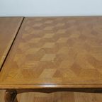 Brocante Queen Ann Eethoek Eettafel Uitschuifbaar Eetkamer Met 6 Eetkamerstoelen thumbnail 12