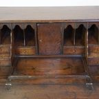 Antieke Subtiele Engelse Secretaire Uit Begin 19e Eeuw Met Een Prachtig Interieur thumbnail 10