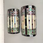 Duo Wandlampen In Tiffany Stijl thumbnail 9