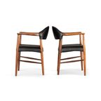 Deen Design Stoelen By Kurt Olsen Voor Slagelse Mobelvaerk, Set Van 2 thumbnail 5
