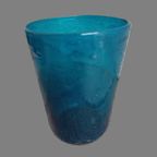 Set Van 7 Blauwe Frisdrankglazen thumbnail 6