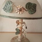Paddenstoel Lamp Origineel Designer Herda Lamp Glas Herfst Mushroom Model Met Klimop thumbnail 35