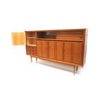 Groot Vintage Hoog Dressoir / Highboard Gemaakt In De Jaren '60 thumbnail 7