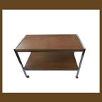 Vintage Tafel Op Wielen/Serveerwagen, Jaren '60 thumbnail 3