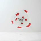 Retro Plafondlamp Blok-Patroon | Brussels World Expo 1958 thumbnail 7