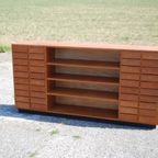 Vintage Houten Schoolkast Ladekast Jaren '60 thumbnail 3