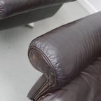 Vintage De Sede Ds-31 Draai Fauteuil In Bruin Leer thumbnail 19