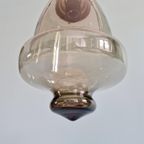 Vintage Hanglamp In Rookglas (2 Beschikbaar), In De Vorm Van Een Bel, 1970 thumbnail 18