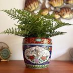 Ronde Japanse Porseleinen Plantenbak, Ook Wel “fishbowl” thumbnail 2