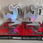 Set Osvaldo Cavandoli Keith Haring La Linea Lampen Grijs thumbnail 10