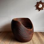 Gabrielle Crespi Rotan Fauteuil Mid Century Vintage thumbnail 3