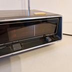 Vintage Wekkerradio Radio Gracia Met Lamp En Klok thumbnail 6