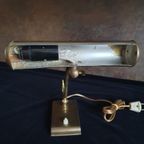 Vintage - Pianolamp - Orgellamp - Bureaulamp - Heca Edam - Koper/Messing - thumbnail 9