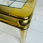 3 Koperen Tafels. Sidetable En Bijzettafels. Unieke Hollywood Regency Set Brass Tafels. thumbnail 5