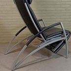 Vintage Interprofil 'pax' Design Leren Recliner Fauteuil thumbnail 7