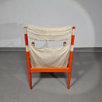 Safari Lounge Chair, Model 30, Designed By Erik Worts And Manufactured By Niels Eilersen, Denmark thumbnail 17