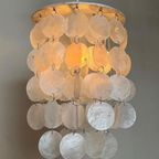 Capiz Schelpen Lamp Hanglamp Parelmoer Frame thumbnail 3