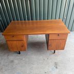 Vintage Teak Bureau Jaren 60 70 thumbnail 12
