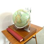 Glazen Globe Columbus Paul Oestergaard Met Atlas En Lamp thumbnail 9