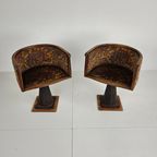Unieke Draaibare Scheepsstoelen | Circa 1900–1920 thumbnail 6