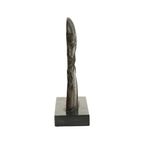 Bronzen Art Deco Beeld Christus Profiel Salvatore Melani Kunst 1930 thumbnail 3