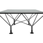 Vintage Salontafel Paolo Piva Stijl Met Rookglas 80's Design thumbnail 10