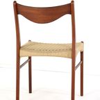 Set 4 Glyngore Arne Wahl Iversen Gs61 Stoelen Vintage Deens 'naerem' thumbnail 5