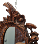 Unieke Houten Vintage Spiegel thumbnail 3