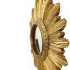 Kleine Sunburst Spiegel Bladgoud Convex Zonnespiegel 25cm thumbnail 13