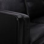 Leather Sofa Produced By Hurup Møbelfabrik, Denmark 1970s. thumbnail 10