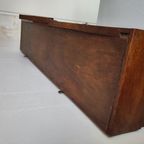Antieke Eikenhouten Vitrinekast thumbnail 9
