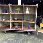 Mooie Industriele Metalen Vintage Kast thumbnail 12