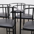 Set Van 6 Armstoelen, Rodney Kinsman, Bieffeplast, 80'S thumbnail 5