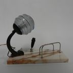 Art Deco Bureaulamp Met Pennenhouder En Brievenhouder | Kerst thumbnail 12