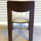 Prachtige Wenge Brutalist Stoel thumbnail 6