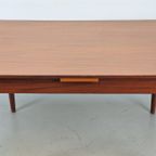 Vintage Teak Eettafel Deens Design Uitschuifbaar ‘60 Hout thumbnail 7