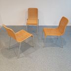 Set Of 3 Vintage Rotan Chairs By Miki Astori thumbnail 15