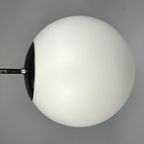 Vintage Raak Hanglamp / Bollamp, B1153 "ochtendnevel" thumbnail 13