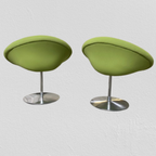 2 Globe Draaistoelen Pierre Paulin Voor Artifort thumbnail 28