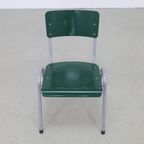 3x Vintage Eetkamerstoel Schoolstoel 1970,s thumbnail 10