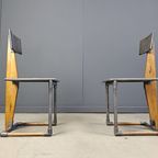 Vintage Industrial Chairs, 1970s - Set Of 4 thumbnail 11