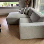 Ruime Grijze Bank Met Chaise Longue thumbnail 4